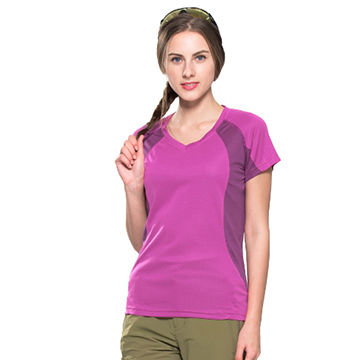 Dry Fit And Slim Fit Sports Womens T-shirt