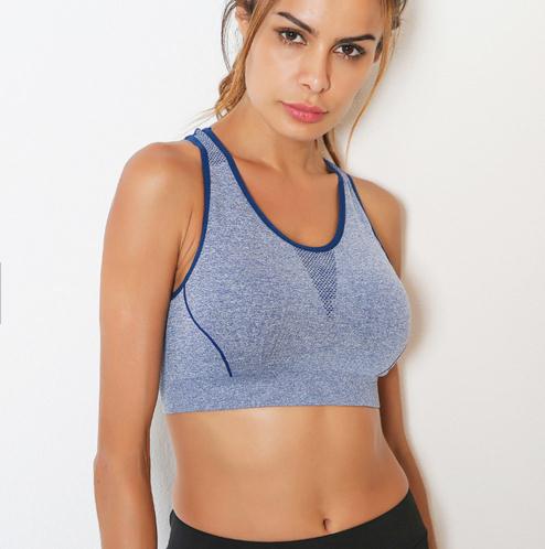 Wholesale Women Seamless Workout Gym Fitness Yoga Sports bra tank tops wear