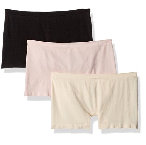Femmes 3-Pack Installez-vous confortablement transparente Boyshort Panty
