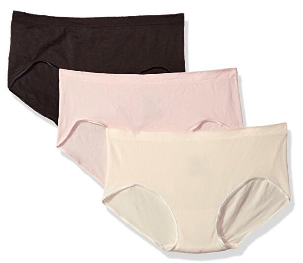 Femmes 3-Pack Installez-vous confortablement transparente Panty Hipster