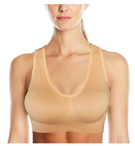 Womens 3-Pack Lace Cover Sports Bra With Removable Pads