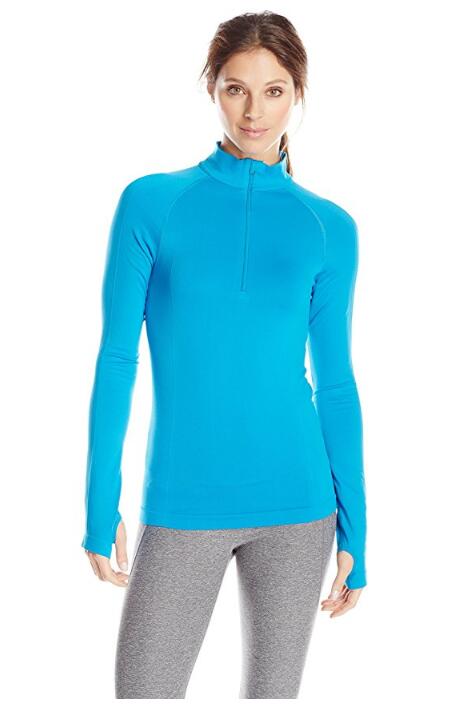 Womens Heathered Ombre Seamless Jacket