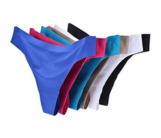 Womens Inviisible Seamless Bikini Underwear Thong