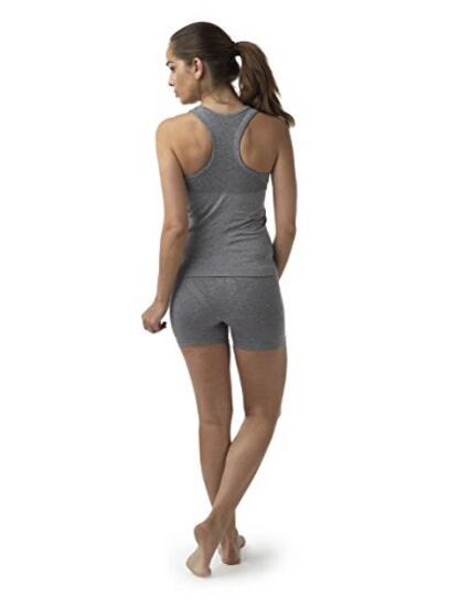 Para mujer espalda deportiva sin mangas del chaleco sin mangas de la ropa interior transpirable