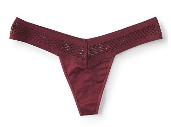 Womens Seamless Drop-Needle Underwear Thong