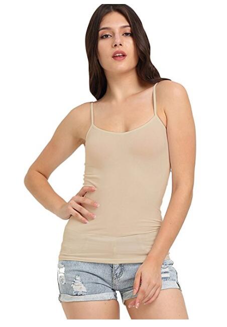 Womens Seamless Stretchy Soft Camisole