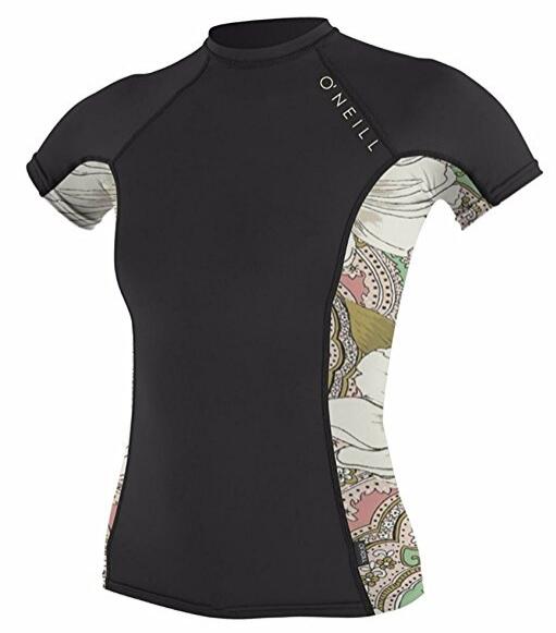 Womens Side Print Crew Wetsuit