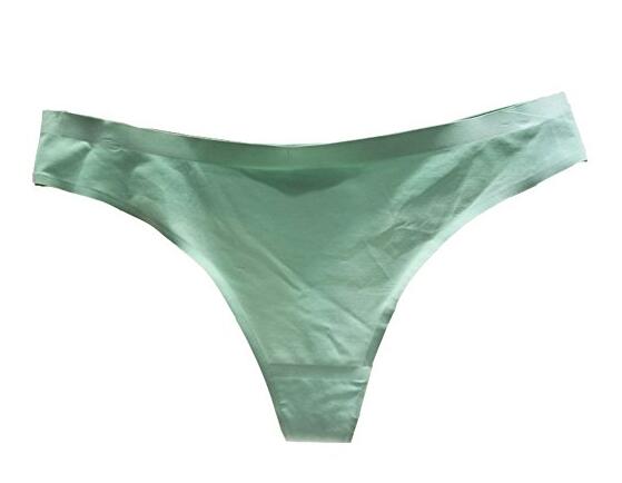 Womens Soft-Seamless Glatte No-Show Thong Hipster Panty