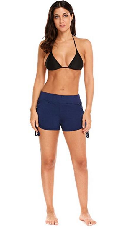 Womens UV Swimsuit Bikini Bottom Swim Curto